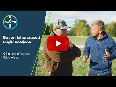 Bayeri lahendused sügishooajaks // külastame põllumees Raido Allsaart